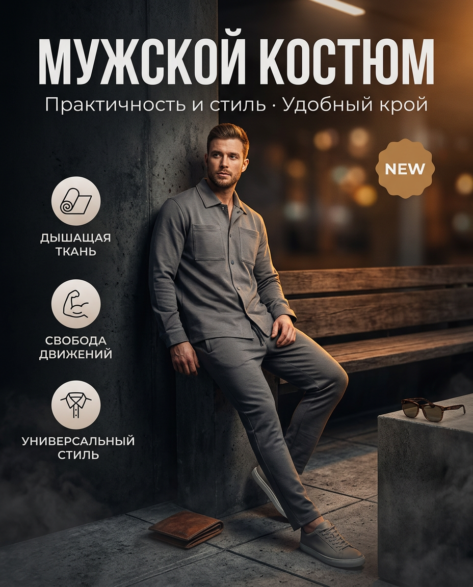 Мужской костюм — Cadrik